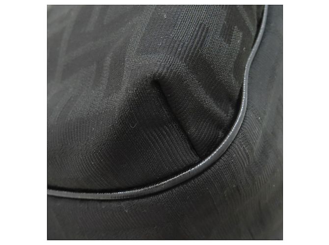 Borsa Tote Fendi Zucca Pattern Nero - vista 20