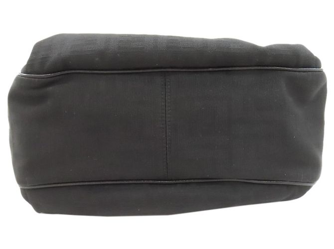 Borsa Tote Fendi Zucca Pattern Nero - vista 4