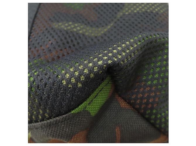MCM Camouflage Muster Tote Bag Schwarz Khaki - Ansicht 15