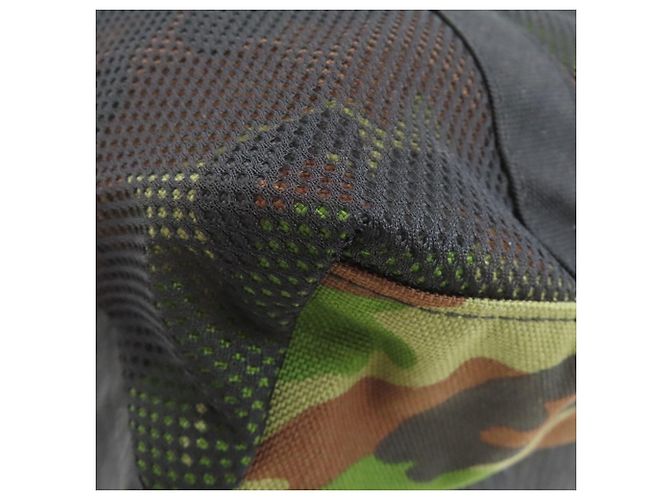 MCM Camouflage Muster Tote Bag Schwarz Khaki - Ansicht 16