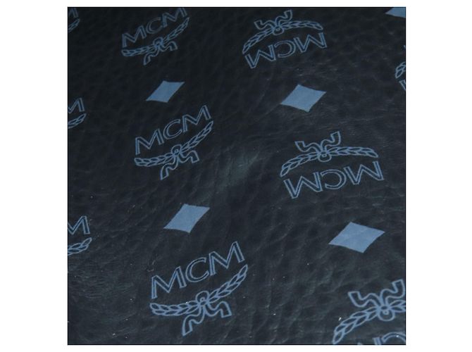 MCM Camouflage Muster Tote Bag Schwarz Khaki - Ansicht 8