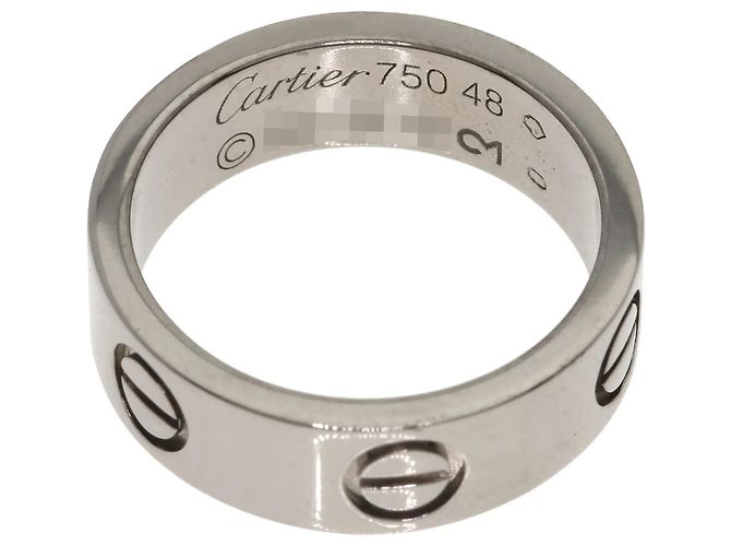 Anello Love di Cartier in oro bianco 18K - vista 4