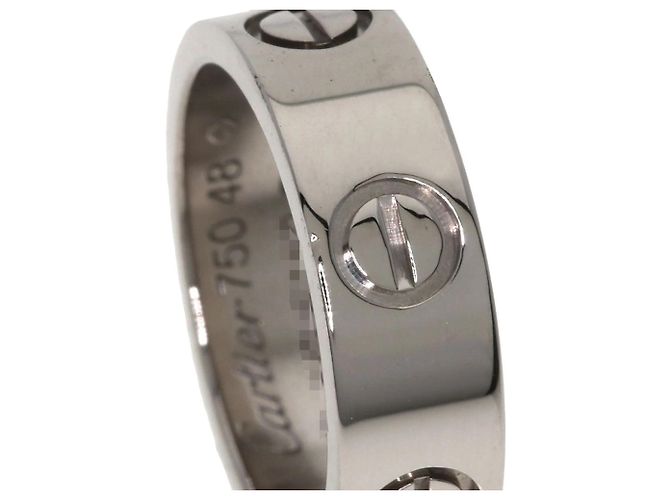 Anello Love di Cartier in oro bianco 18K - vista 6