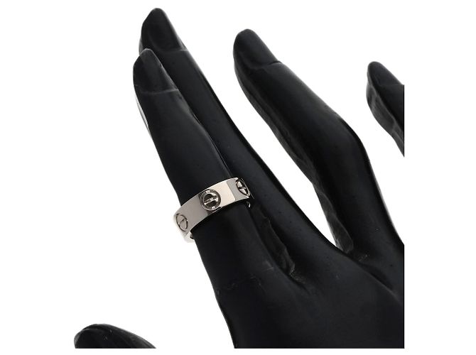 Anello Love Cartier in oro bianco 18K - vista 5