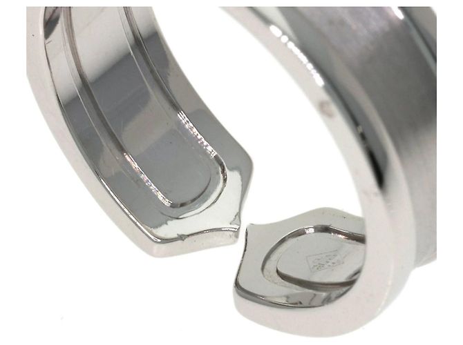 Anello C2 Band in oro bianco 18K Cartier - vista 10