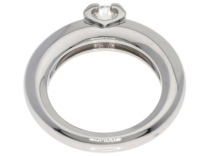 Cartier C de Solitaire Diamantring - Ansicht 4