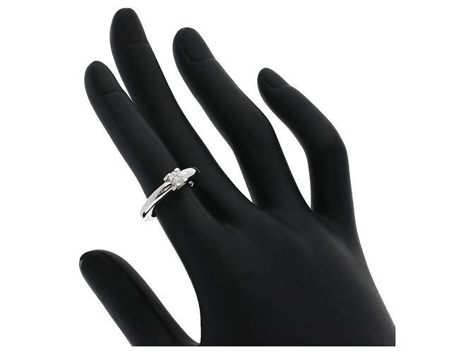 Cartier C de Solitaire Diamantring - Ansicht 7