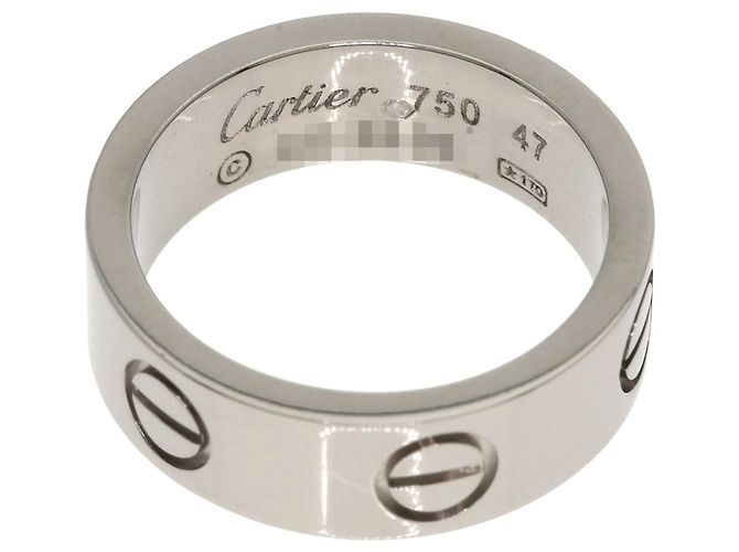 Cartier Love Ring aus 18K Weißgold - Ansicht 4