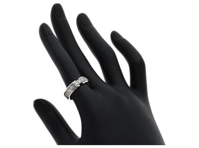 Tiffany & Co. Atlas Diamantring in 18K Weißgold - Ansicht 6