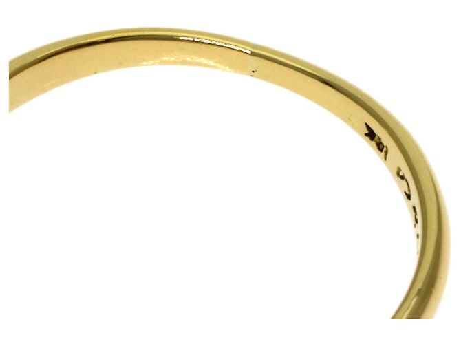 Elsa Peretti Tiffany & Co. 18K Gelbgold Open Heart Ring mit Diamanten - Ansicht 8