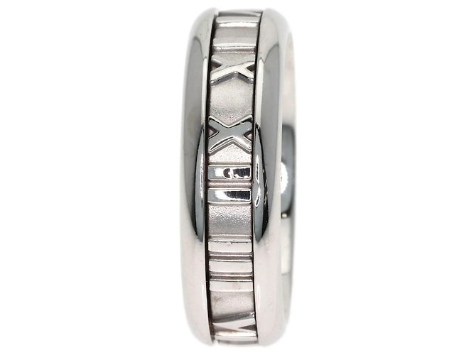Tiffany & Co. Atlas Ring aus 18K Weißgold - Ansicht 3