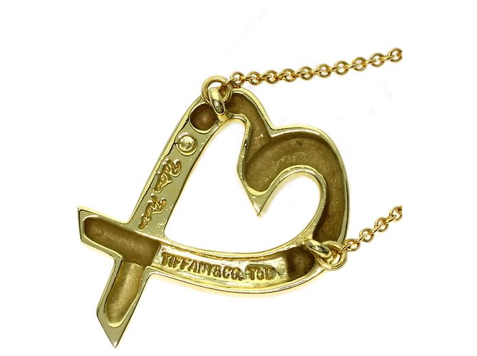 Colar Loving Heart em ouro amarelo 18K da Tiffany & Co. - vista 5