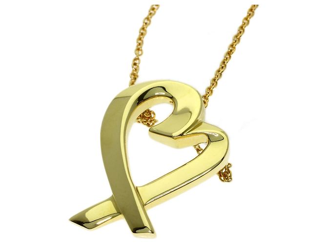Colar Loving Heart em ouro amarelo 18K da Tiffany & Co. - vista 6
