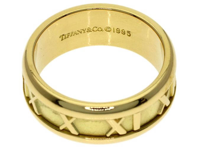 Anello Atlas di Tiffany & Co. in oro giallo 18K - vista 4