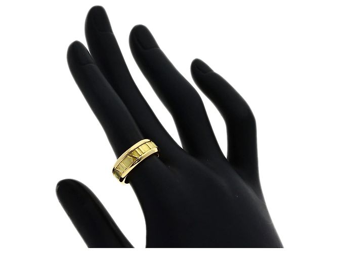 Anello Atlas di Tiffany & Co. in oro giallo 18K - vista 6