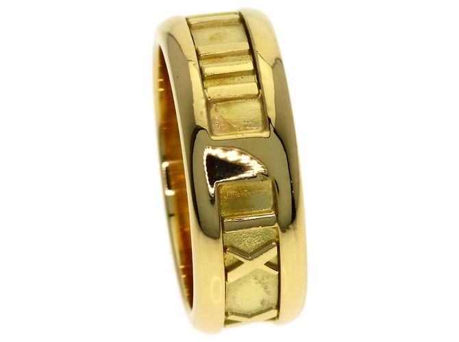 Anello Atlas di Tiffany & Co. in oro giallo 18K - vista 7