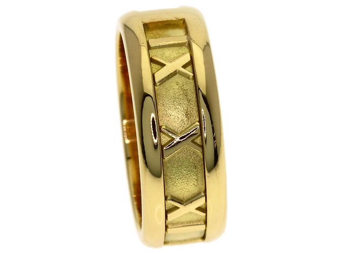 Anello Atlas di Tiffany & Co. in oro giallo 18K - vista 8