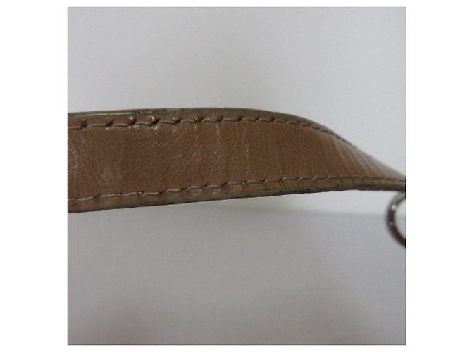Autre Marque Francesco Biasia Lederhandtasche mit Blumenmotiv Beige - Ansicht 19