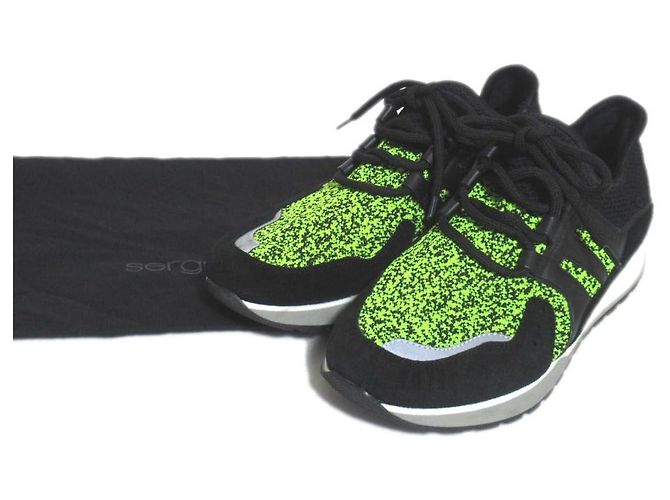 Autre Marque Sergio Rossi Strick-Sneaker Schwarz - Ansicht 11