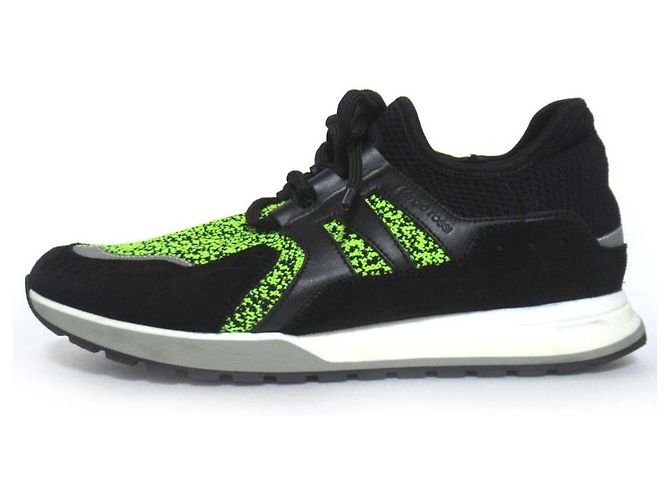 Autre Marque Sergio Rossi Strick-Sneaker Schwarz - Ansicht 2