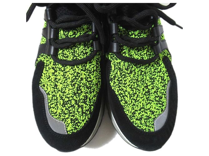 Autre Marque Sergio Rossi Strick-Sneaker Schwarz - Ansicht 4