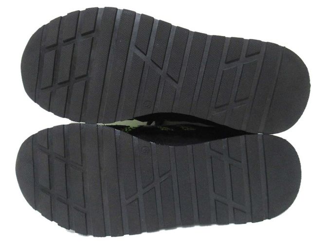 Autre Marque Sergio Rossi Strick-Sneaker Schwarz - Ansicht 9