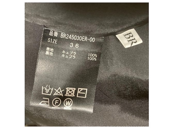 Autre Marque Falda larga BRILL Cu Bias Negro - vista 7