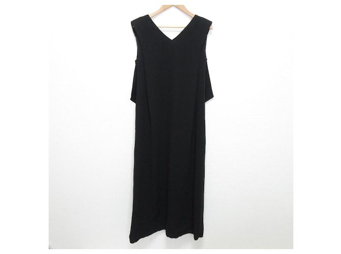 Autre Marque JUSGLITTY Double Cross Kleid Schwarz - Ansicht 2