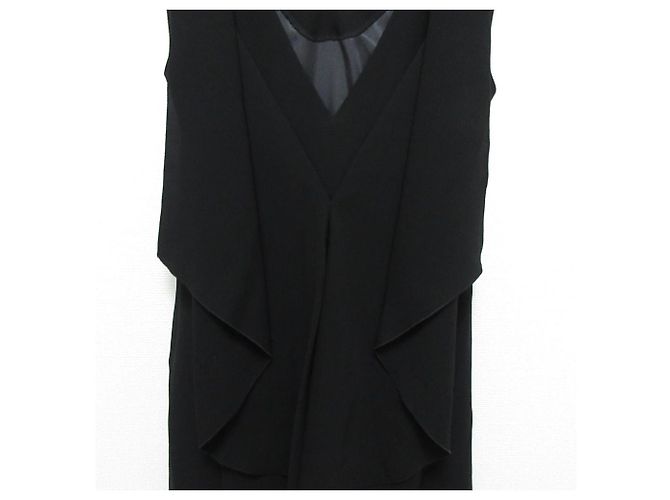 Autre Marque JUSGLITTY Double Cross Kleid Schwarz - Ansicht 5