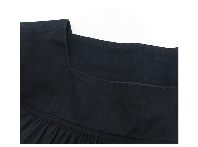Autre Marque Camicetta 45R Indigo Aw Satin Cutwork Blu - vista 11