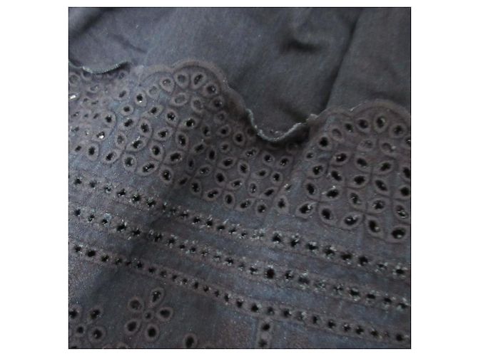 Autre Marque Camicetta 45R Indigo Aw Satin Cutwork Blu - vista 18