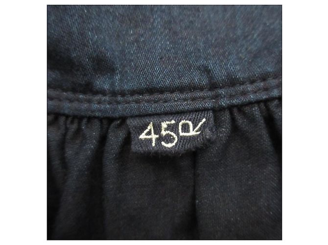 Autre Marque Camicetta 45R Indigo Aw Satin Cutwork Blu - vista 8