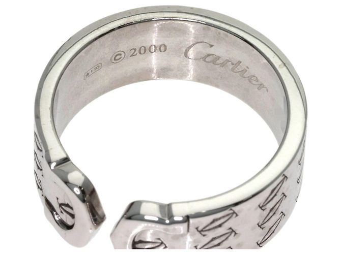 Anello Cartier 2C Band in oro bianco 18K - vista 5