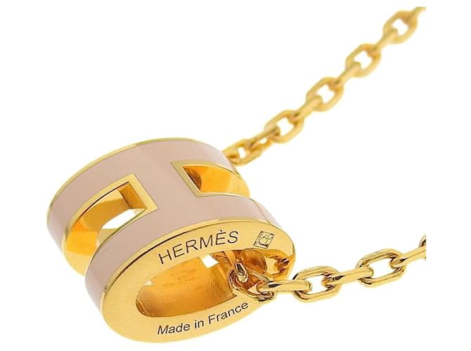 Hermès Collana Hermes Mini Pop H Rose Dragee Rosa - vista 3