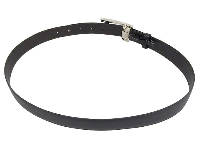Cartier Connect Cross Unisex Ledergürtel Braun Schwarz Silber - Ansicht 2