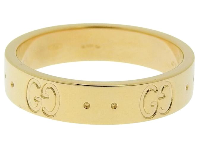 Anello Interlocking G Icon di Gucci D'oro - vista 4