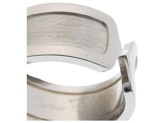 Cartier C2 Ring aus Weißgold Golden - Ansicht 3