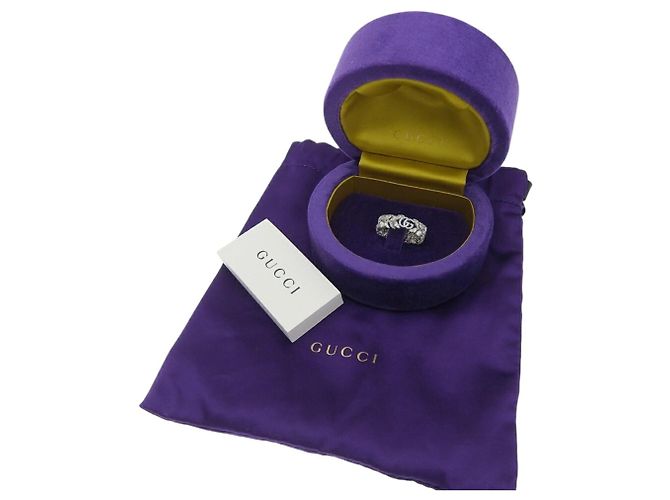 Gucci Flora Ring aus Weißgold Golden - Ansicht 5