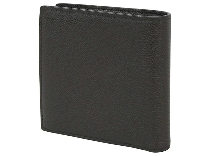 Cartera bi-fold a rayas Bally Blanco Roja Marrón oscuro - vista 2