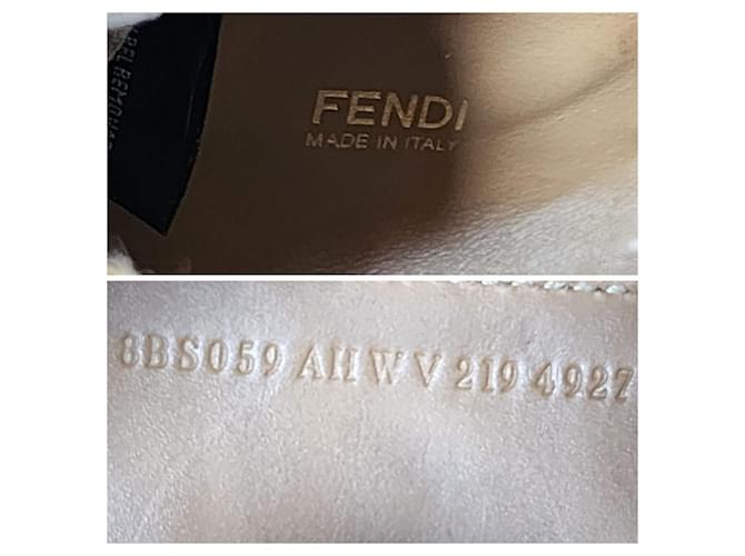 Fendi Pomodorino Mini Borsa a Secchiello Zucca Marrone - vista 3