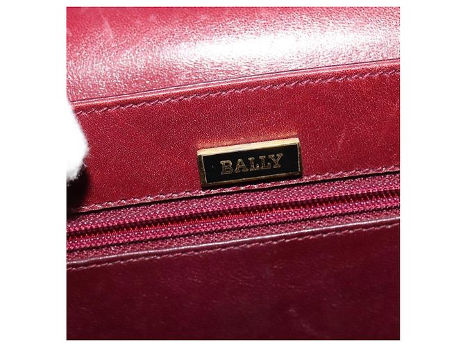Bally Vintage Leather Bordò - vista 6