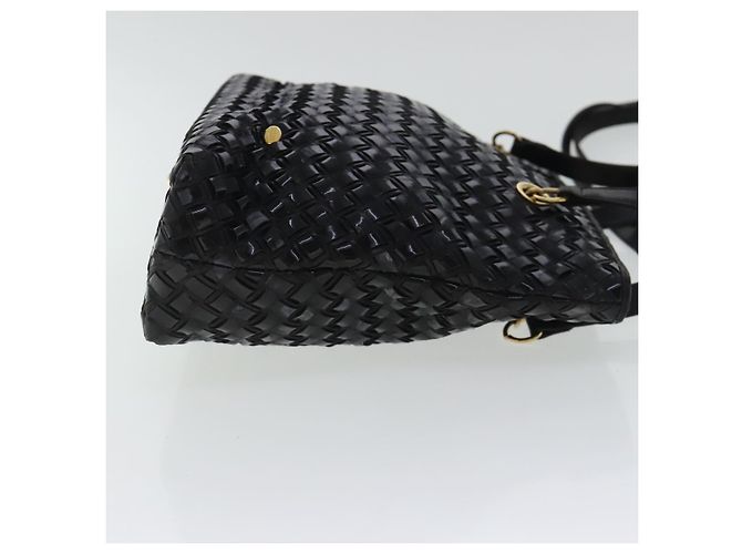 Bally Vintage Lackleder Schwarz - vista 4