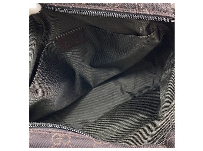 Borsa a tracolla Gucci 28562 GG Marrone scuro - vista 5