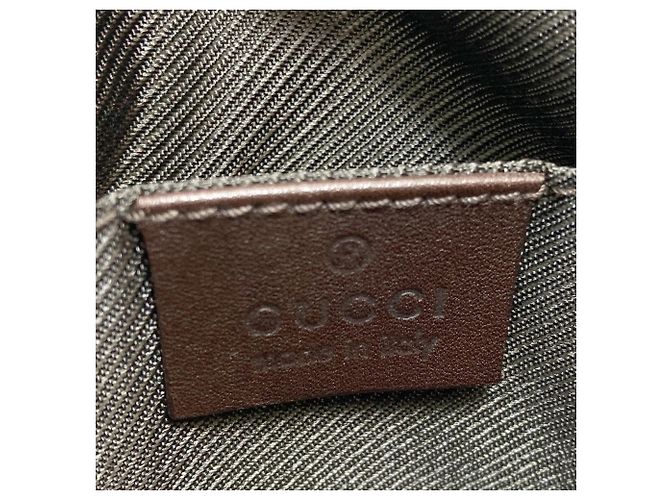 Borsa a tracolla Gucci 28562 GG Marrone scuro - vista 6