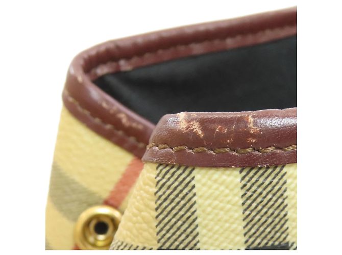 Burberry Check Handtasche Beige - Ansicht 14