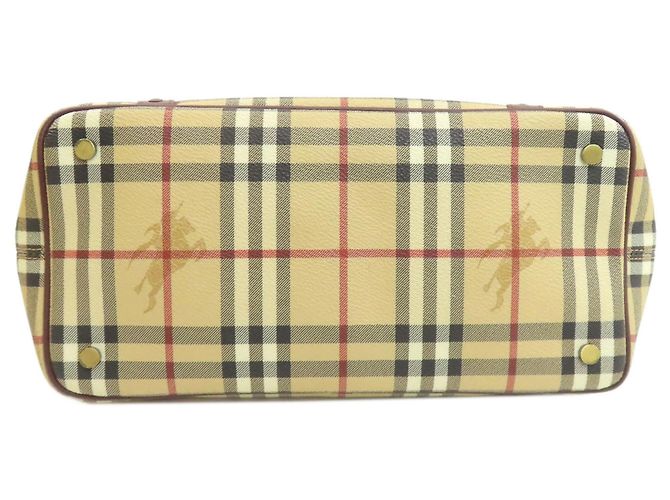 Burberry Check Handtasche Beige - Ansicht 4