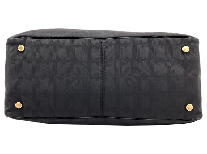 Borsa Tote Chanel New Travel Line MM Nero - vista 4