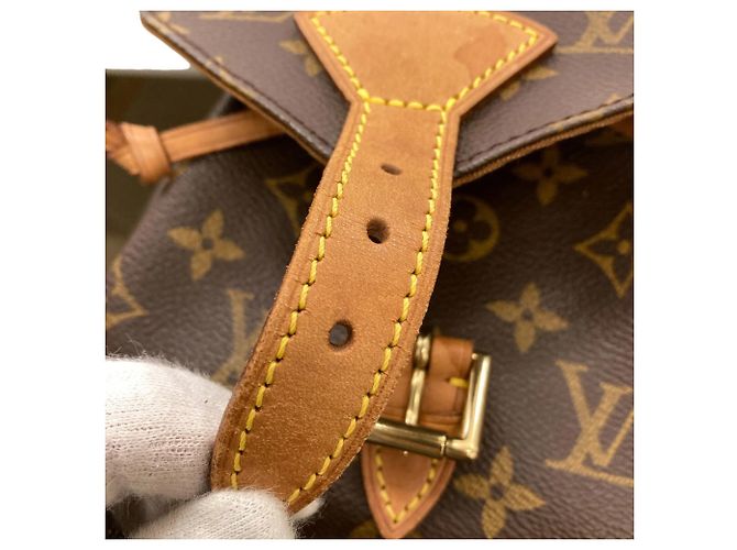 Zaino Louis Vuitton Montsouris Middle Monogramma - vista 12