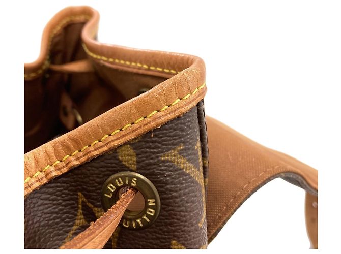 Zaino Louis Vuitton Montsouris Middle Monogramma - vista 13