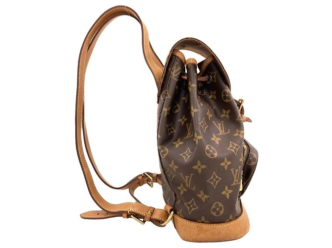 Zaino Louis Vuitton Montsouris Middle Monogramma - vista 3